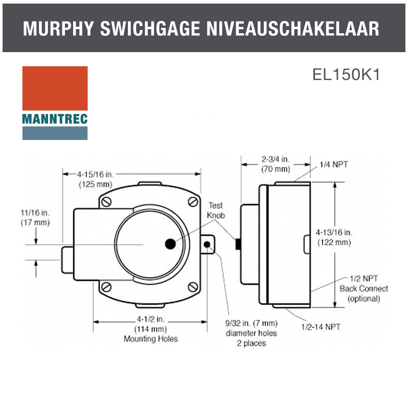 Murphy Switch Niveau Schakelaar » Direct Kopen Bij MANNTREC Webshop