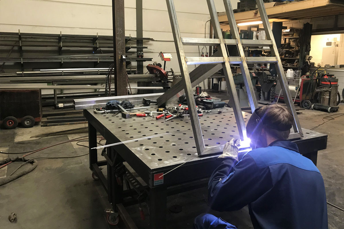 Skidbouw productie